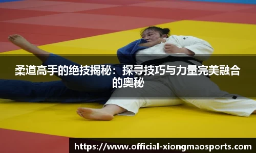 柔道高手的绝技揭秘：探寻技巧与力量完美融合的奥秘